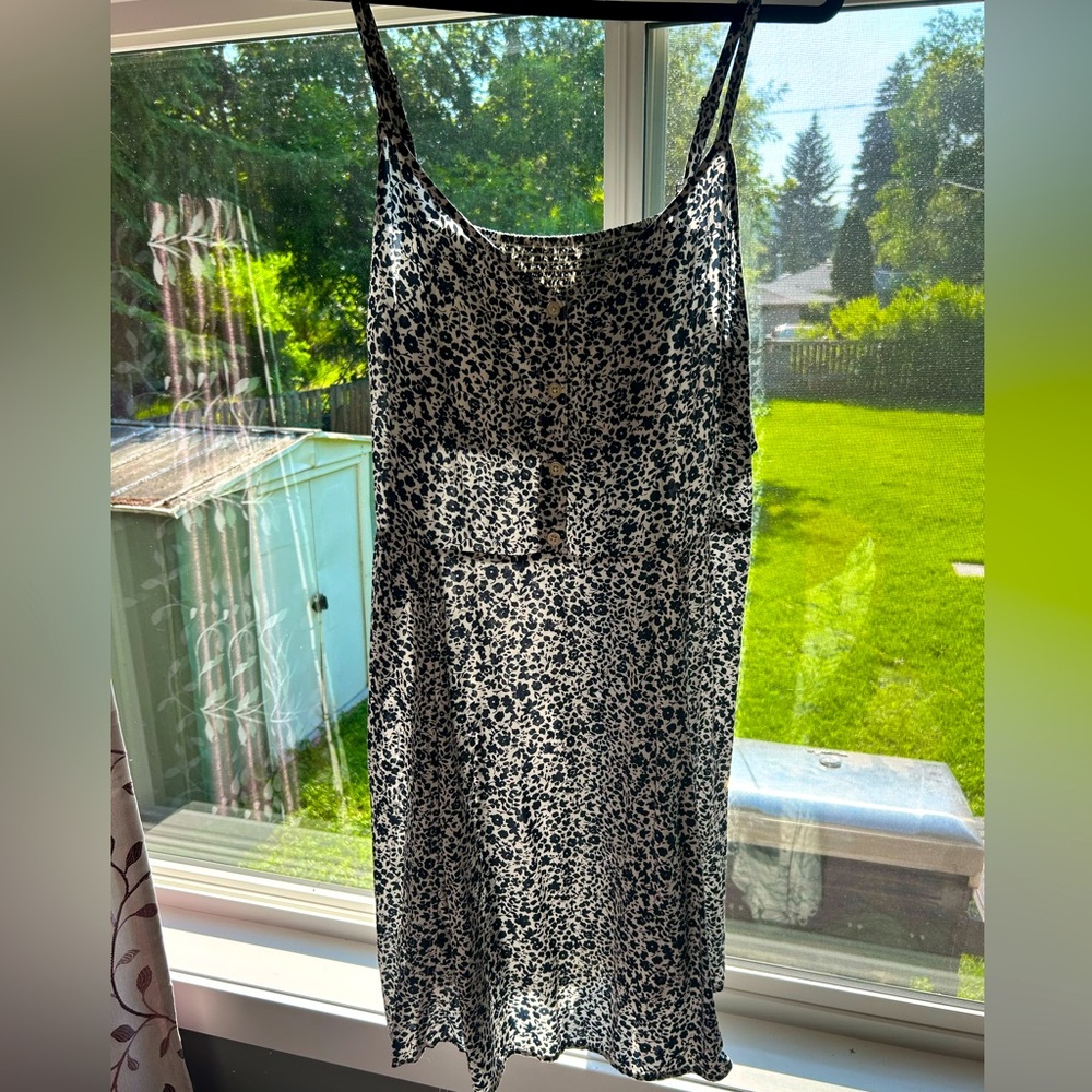Gap Navy Floral Summer Dress
